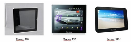Newsmy平板全線可升級Android4.0系統